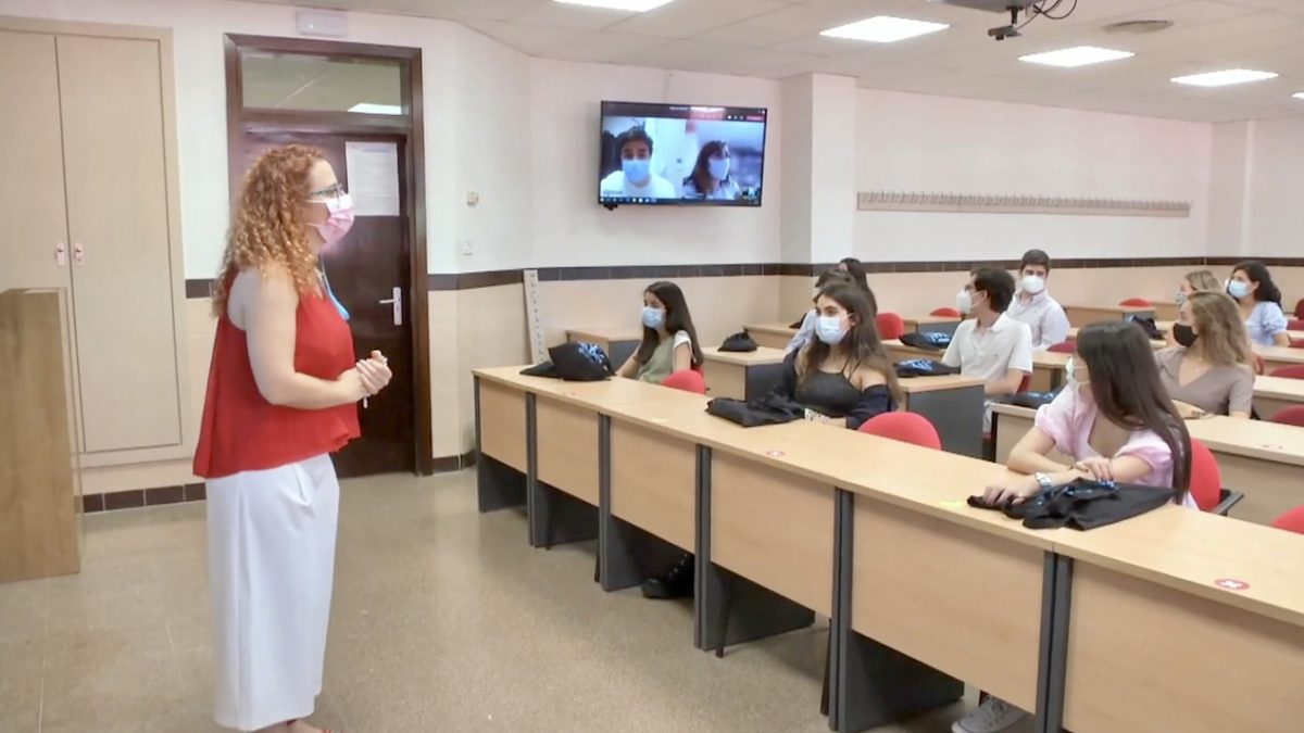 El sistema Hyflex, garantía de presencialidad para nuestros alumnos en el curso 2021/22