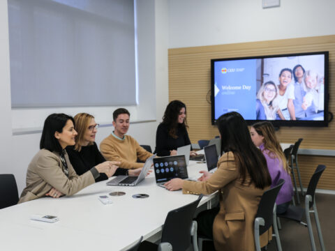 Estudiantes internacionales en el Wellcome Week de USP 22-23