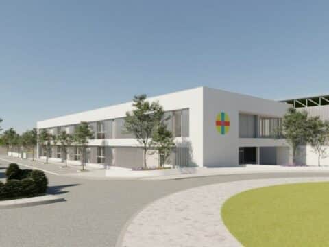 Imagen de la que va a ser la nueva universidad CEU que estará ubicada en Sevilla