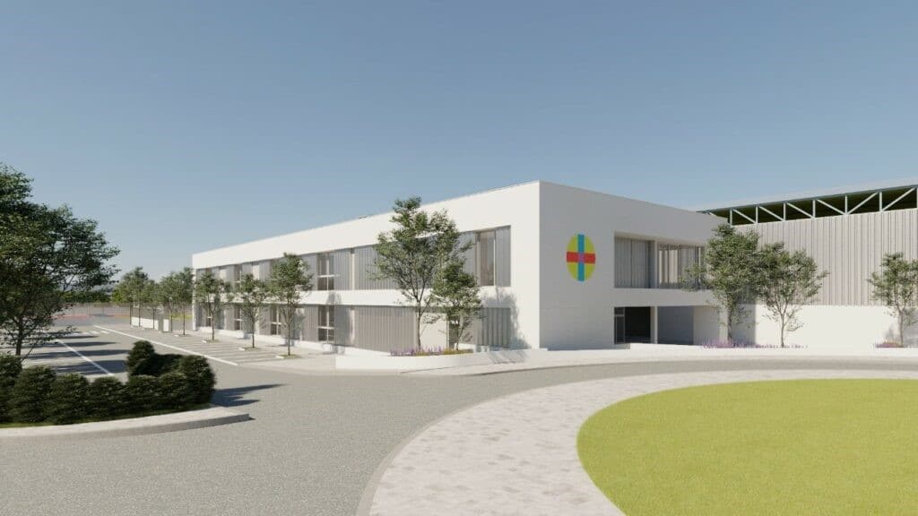 Imagen de la que va a ser la nueva universidad CEU que estará ubicada en Sevilla